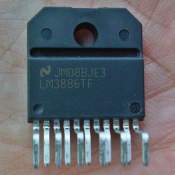 LM3886TF 68W high-performance audio power amplifier (original National Semiconductor)